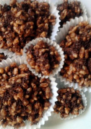 A picture of Chocolate Crispy Bites.