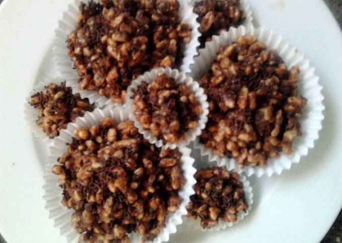 Chocolate Crispy Bites