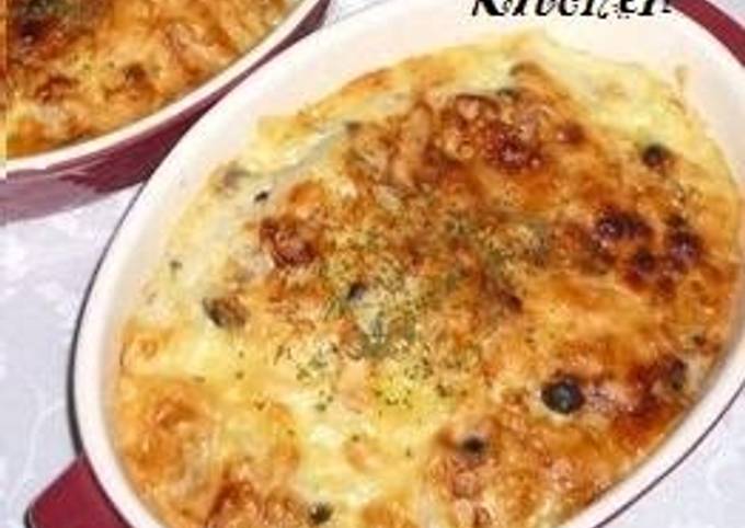 Easiest Way to Prepare Eric Ripert Easy and Authentic Seafood Doria with Mushrooms