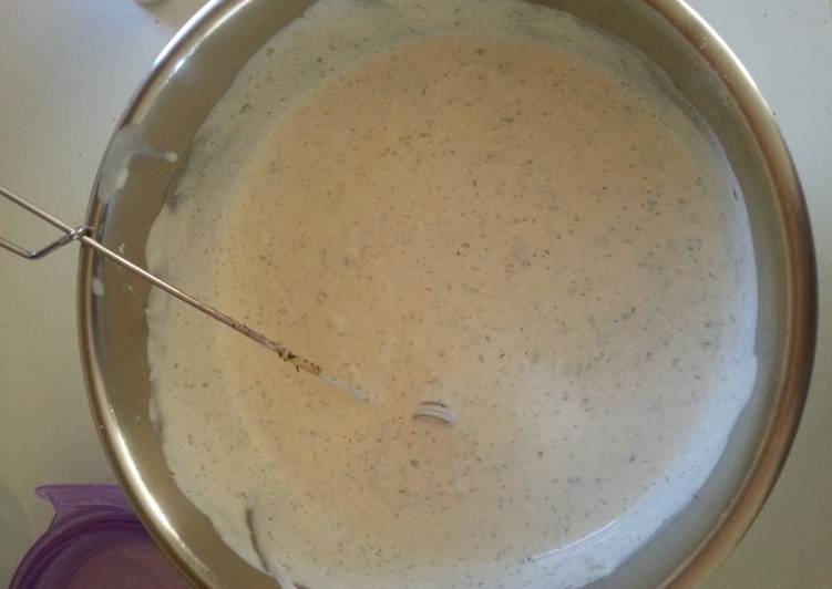 Recipe of Award-winning Ranch Dressing