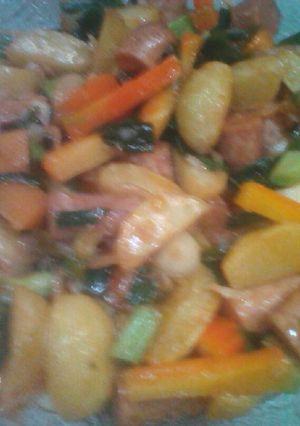Foto resep Sosis saus tiram