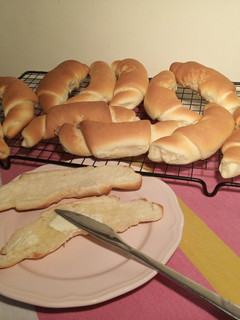 Vajas kifli recept fotója