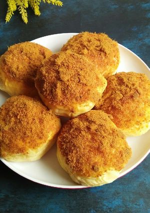 Foto resep Fire Floss Bread (Roti Abon)