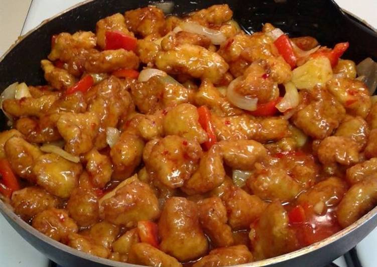 Steps to Make Favorite Panda Express Sweet Fire Chicken