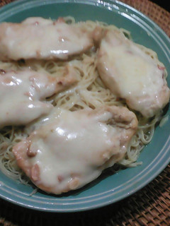 A picture of Stuffed chicken.