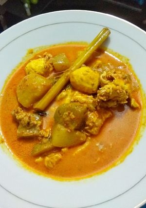 Foto resep Gulai Telur Pedas Enak Banget