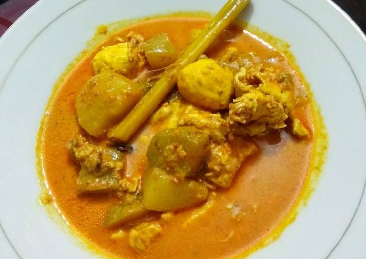 Gulai Telur Pedas Enak Banget