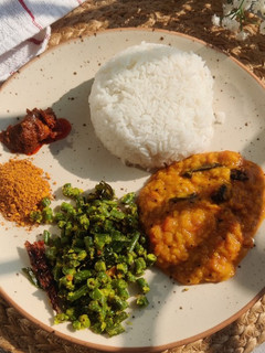 A picture of South India Style Beans Poriyal.