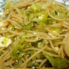 Tofu & Vegetable Pasta with Salt A picture of Tofu & Vegetable Pasta with Salt.