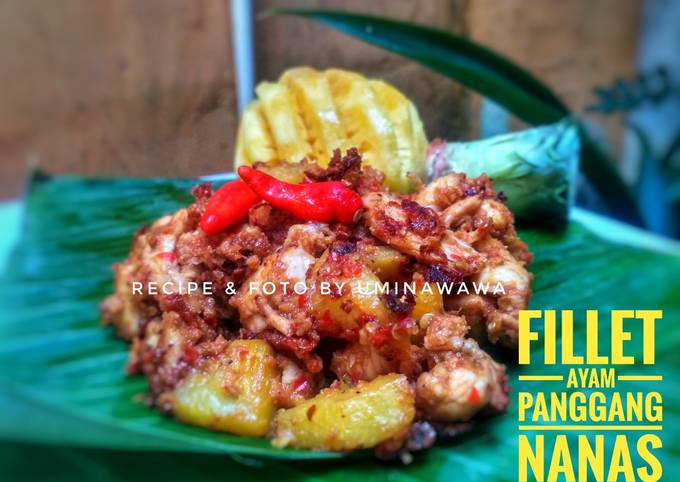 Fillet ayam panggang nanas