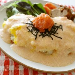 A picture of Creamy Mentaiko Omurice.