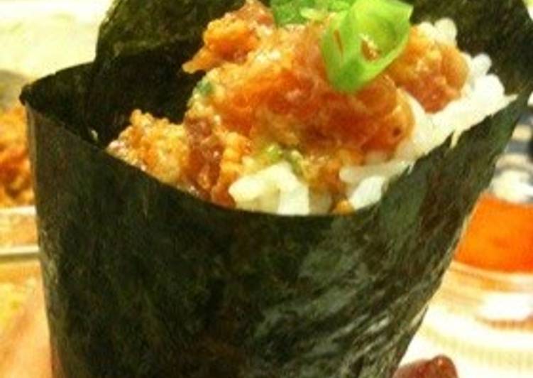 Marc's Spicy Tuna (Sushi Hand Rolls)