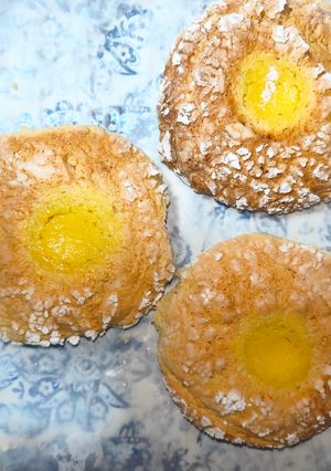 Una foto de Galletas craqueladas de limón