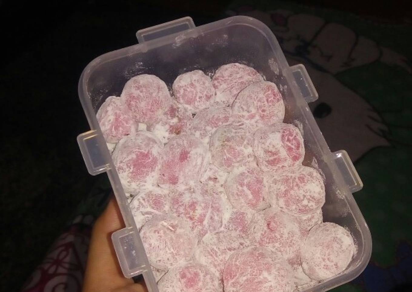 Resep Mochi Pink Isi Kacang