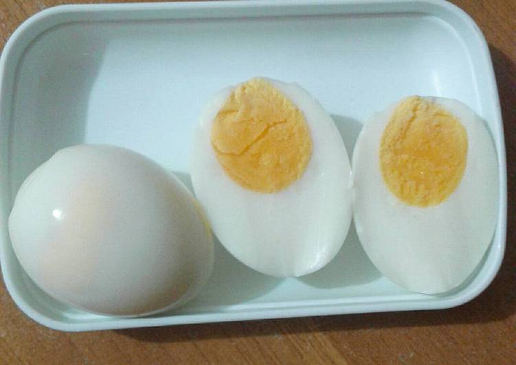 Resep Tips merebus telur mulus🍳 yang Bisa Manjain Lidah