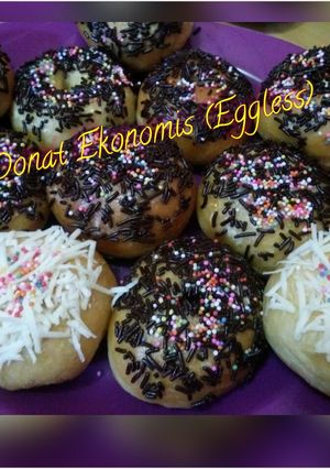 Foto resep Donat Ekonomis (Eggless)