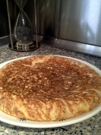 Recipe cauliflower, cheese and serrano ham omelette the Delicious Can spoil the tongue