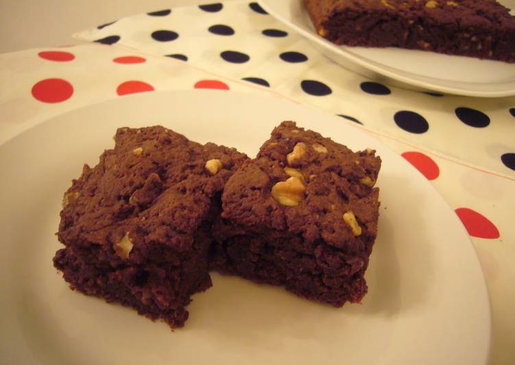 Recipe of Speedy Easy Egg and Dairy-free Brownies