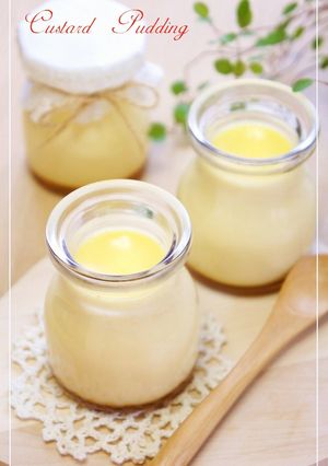 A picture of Smooth Custard Pudding.