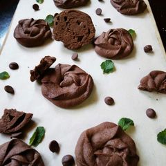 A picture of 3 Ingredients Chocolate cookies#photographychallenge.