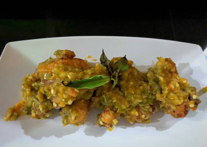 Resep Ayam Goreng Cabe Ijo Oleh Z'Kitchen - Cookpad