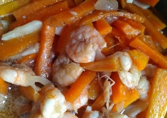 Resep Udang Wortel Saus Tiram Oleh Jemari Yurie Cookpad