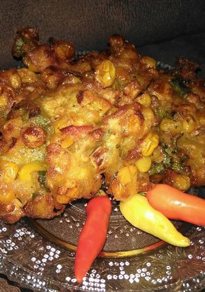Foto resep Dadar jagung daun jeruk