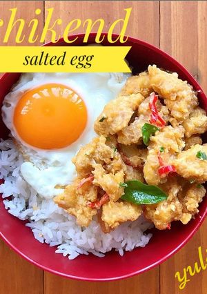 Foto resep Chicken Salted egg (saus telur asin)#ResepPertamku#