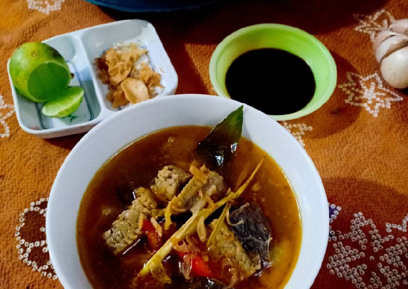 Soto Daging Tauco (Tanpa Tauco)