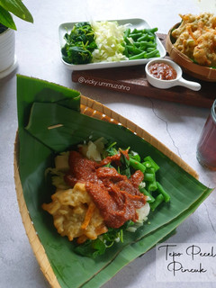 Foto resep Tepo Pecel Pincuk