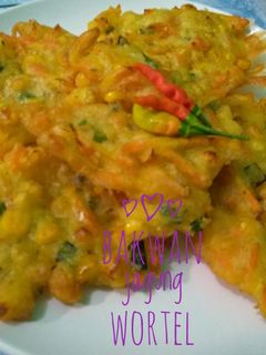 Foto resep Bakwan Jagung Wortel
