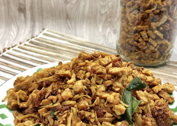 Langkah Mudah untuk Menyiapkan Kering Tempe Pedas, Renyah dan Tidak Manis, Sempurna