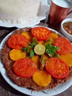 عکسی از دستور کباب سرداشی همدان