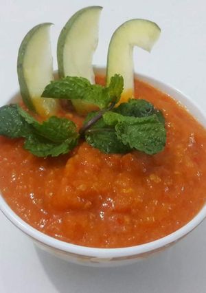A picture of 🌶Hot&Spicy Garlic Mango Chutney 🌶.