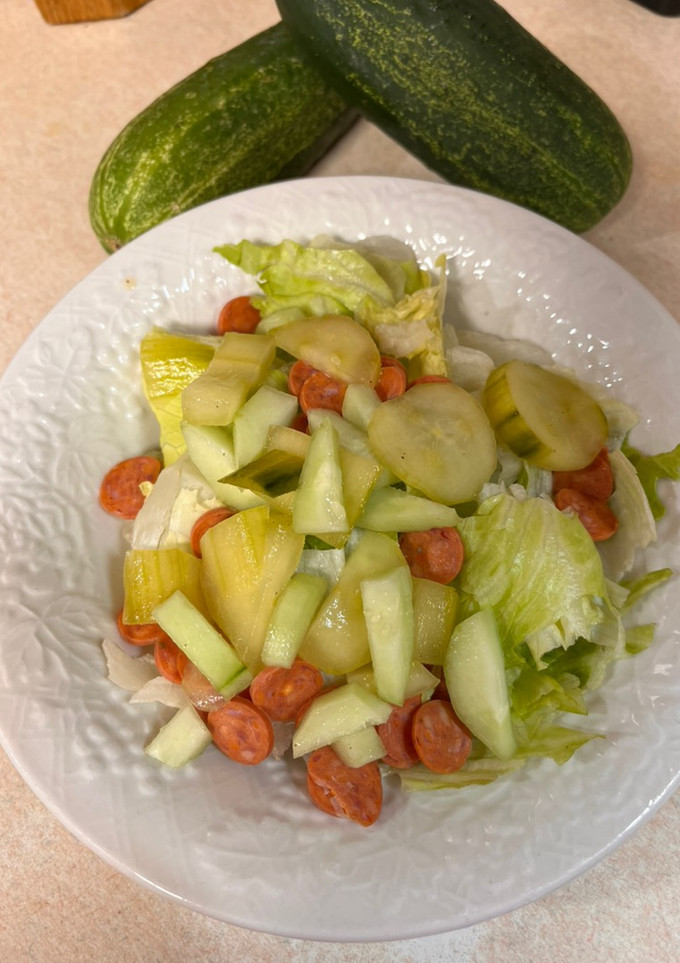 A picture of Cucumber Marinade.