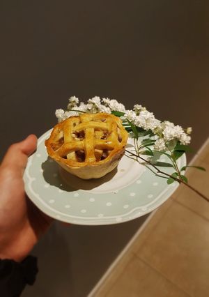 Una foto de Apple pie/pie de manzana/tarta de manzana🍎🖤