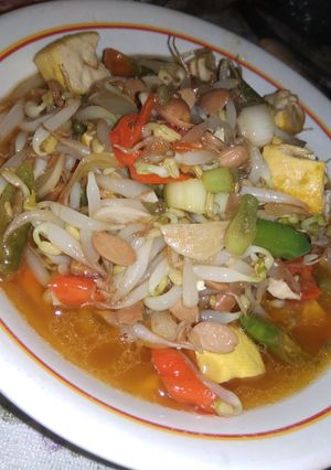 Foto resep Tumis toge tauco pedas