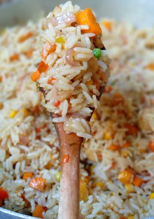 A picture of Fried rice.