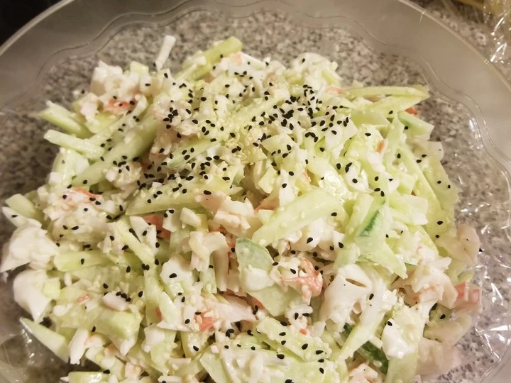 Easy Way Make Kani Salad the So Delicious Tasty