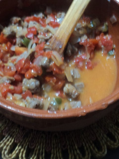 Una foto de Pierna de cerdo a la mexicana con pulque y epazote las Correa