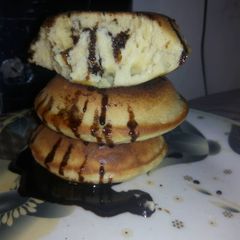 A picture of Mini pancakes.