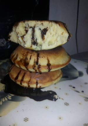 A picture of Mini pancakes.
