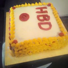 A picture of Birthday Cake.