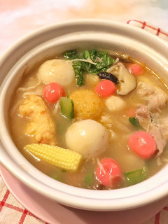 冬至 鹹湯圓 的食譜成品照片