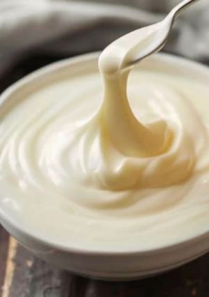 Una foto de Crema de leche
