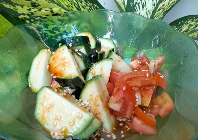 Standar Resep memasak Raw Zucchini Salad dijamin enak