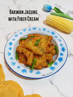 Foto resep 388. Bakwan Jagung Fiber Creme