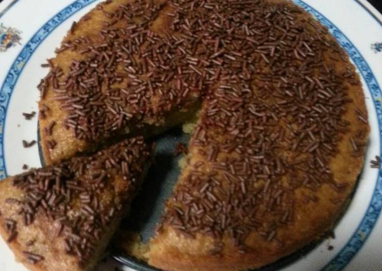 Bagaimana Menyiapkan Bolu pisang (oven) yang Enak