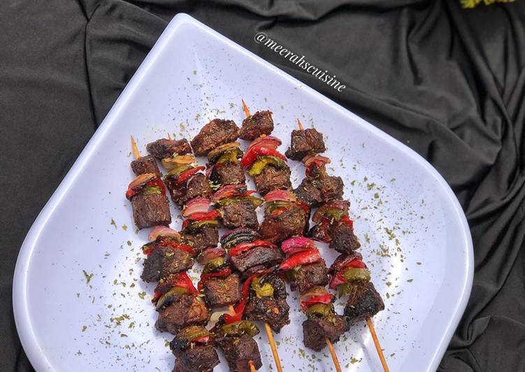 How to Make Super Quick Homemade Beef kebabs🍢