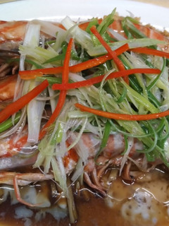 黃金蒜蓉蒸明蝦 的食譜成品照片